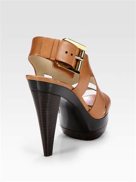 michael kors platform shoes for ladies